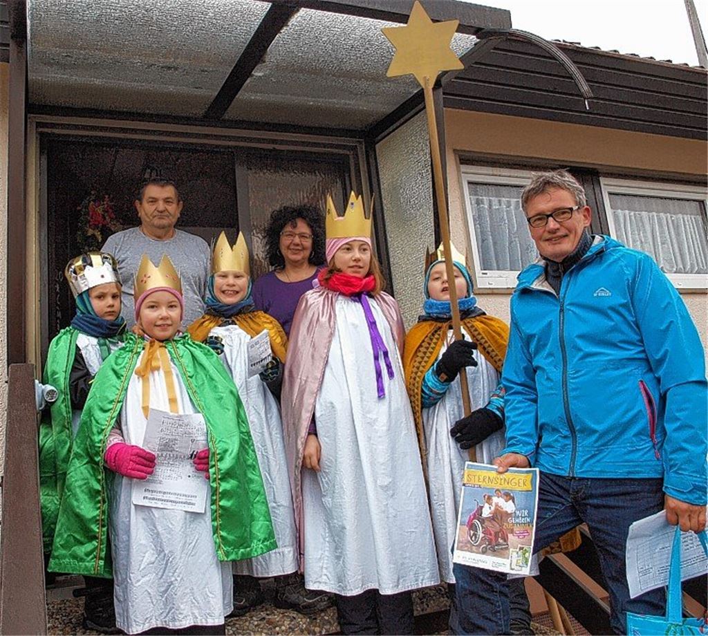 Sengach freut sich über „eigene“ Sternsinger