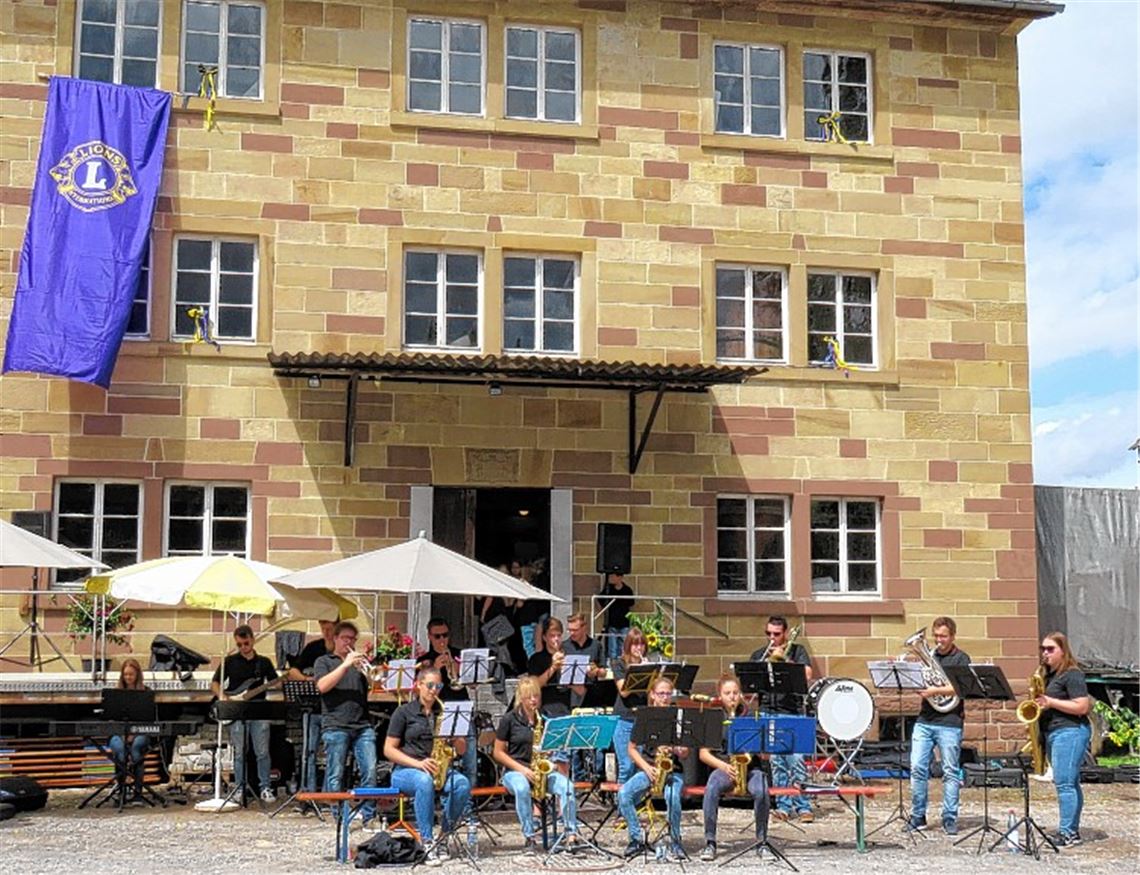 Konzert vor historischer Kulisse