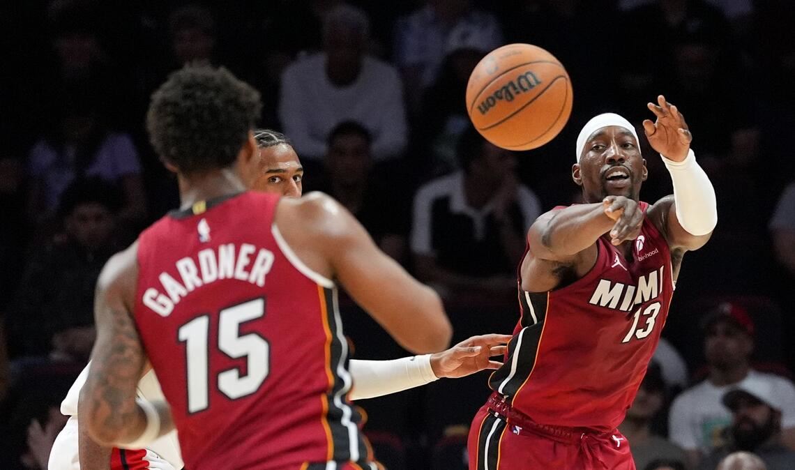 Schon nach drei von vier Vierteln hatte Adebayo den Saisonbestwert übertroffen.