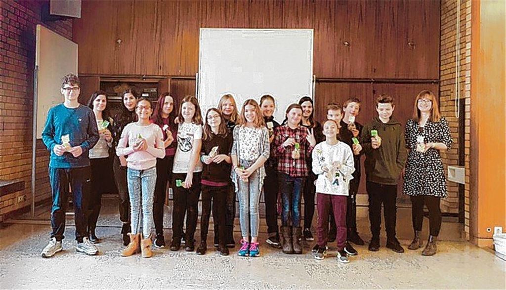 Schüler backen für Schüler