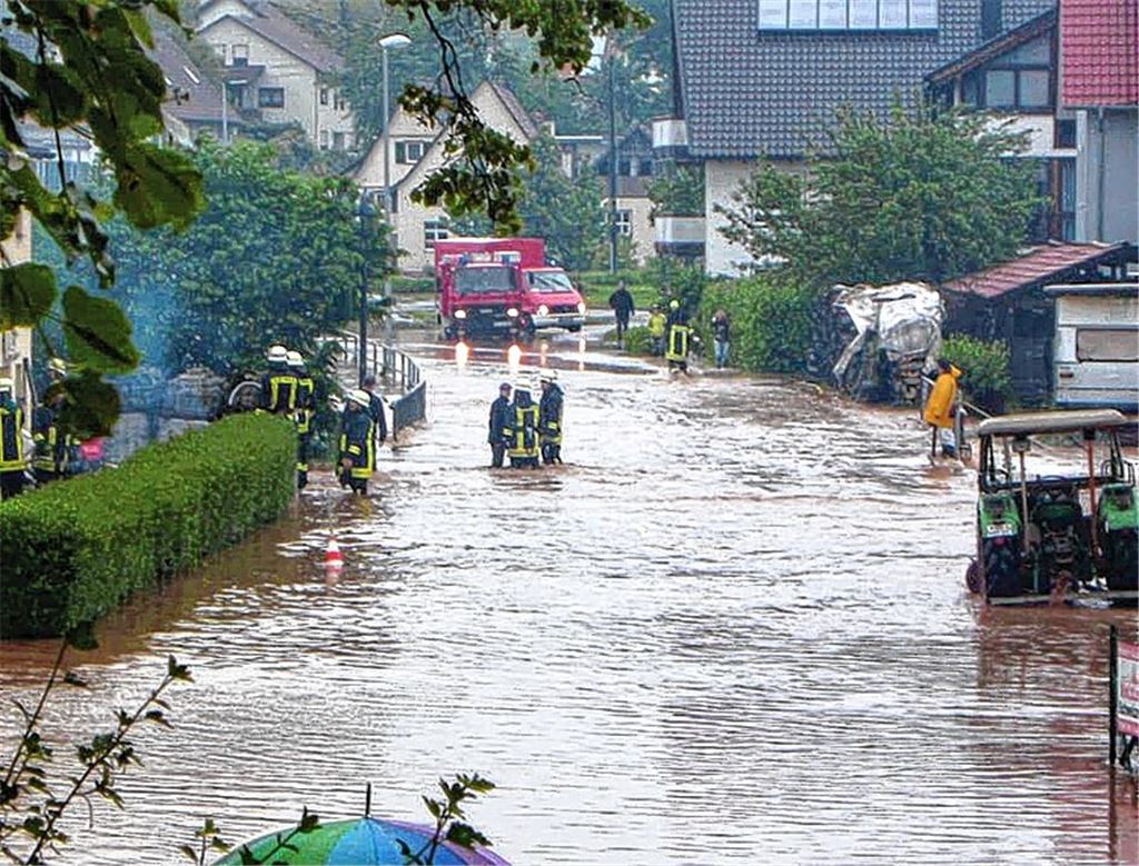 Schützingen soll künftig vor Überflutungen geschützt werden. Archivfoto: Grausam