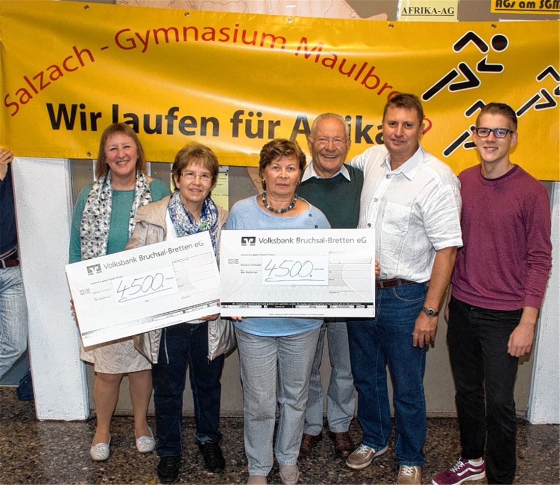 Viele Schritte für den guten Zweck Viele Schritte für den guten Zweck