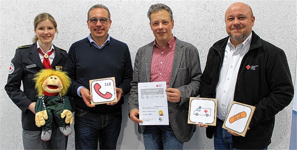 Erste Hilfe beginnt schon im Kindergarten-Alter