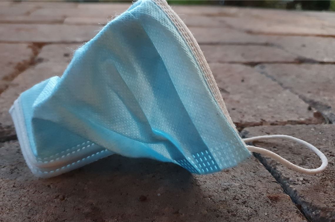 25 neue Corona-Fälle im Enzkreis Schutzmaske. Symbolbild: Huber