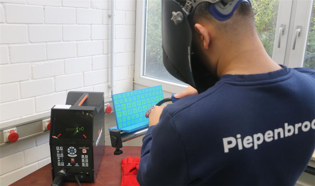 Schweißen am Simulator kann viel lehren und schont Ressourcen. Foto: Steigleder