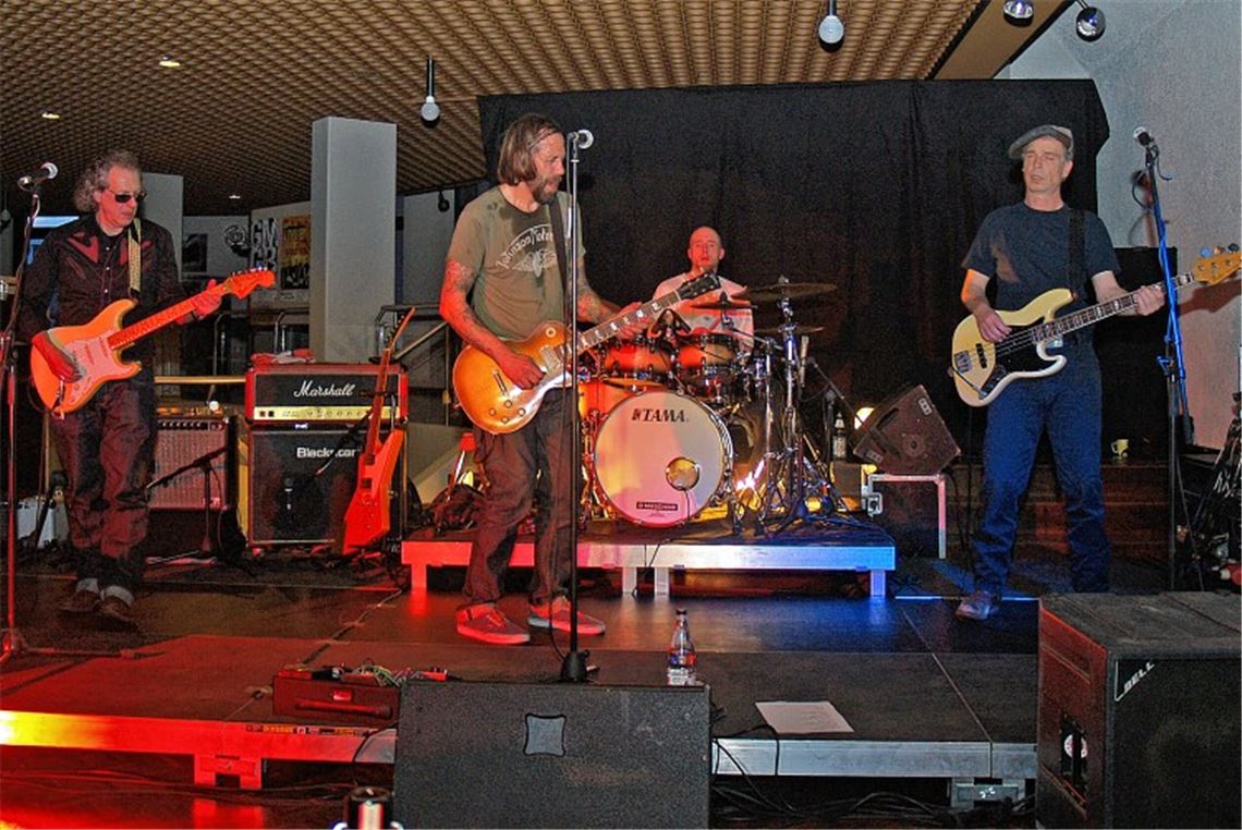 Schweißtreibende Show.