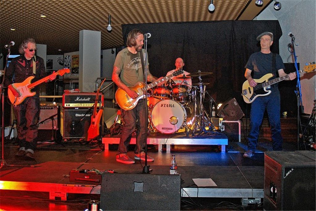 Schweißtreibende Show.