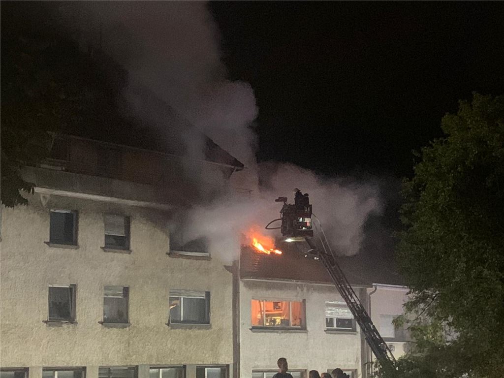 myro Dachstuhlbrand Zeitung