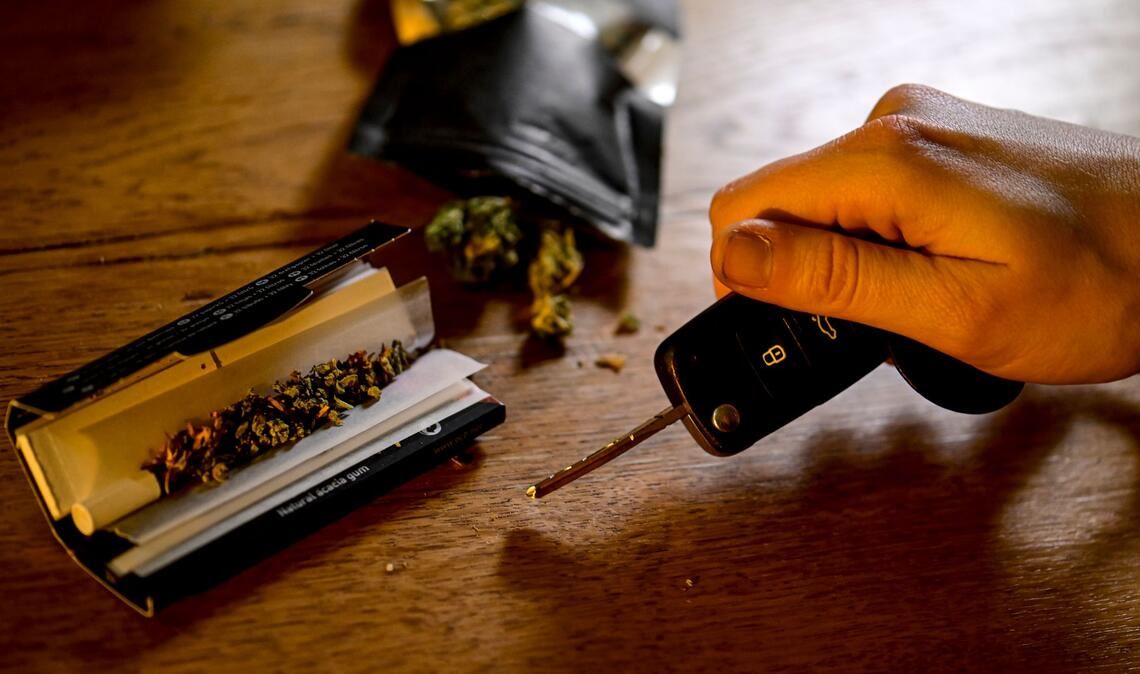 Schwere Unfälle mit Cannabis sollen künftig systematisch erfasst werden. (Illustration)