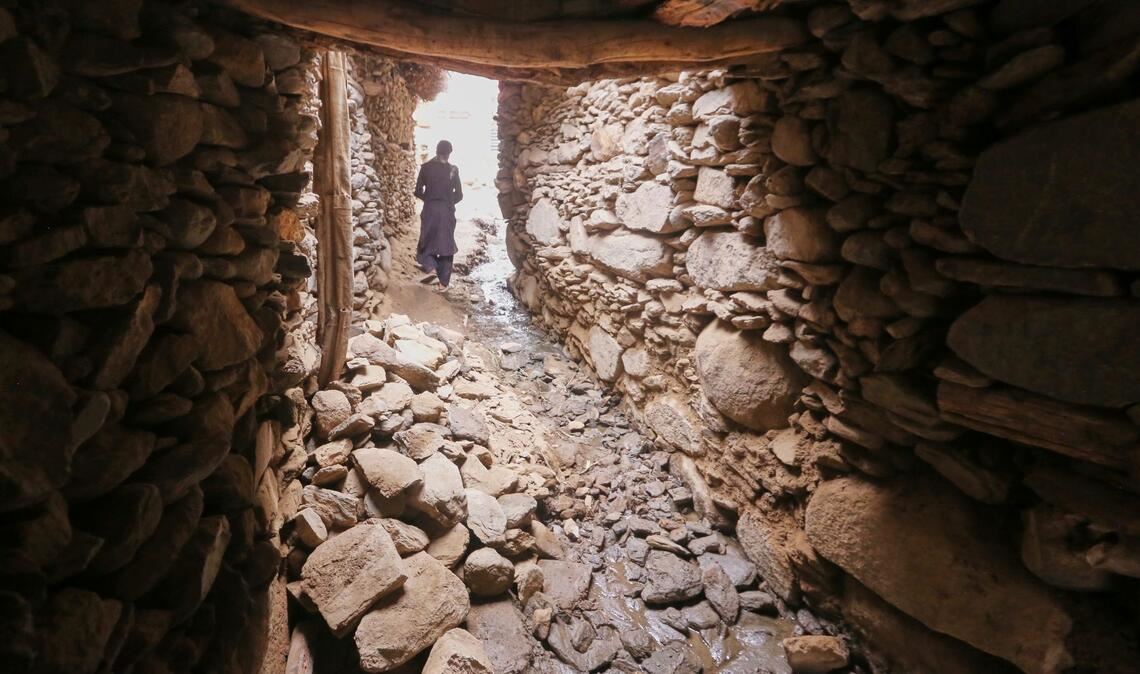 Bilder des Tages Schwere Zerstörungen gibt es in den Dörfern nach dem Erdbeben in Afghanistan.