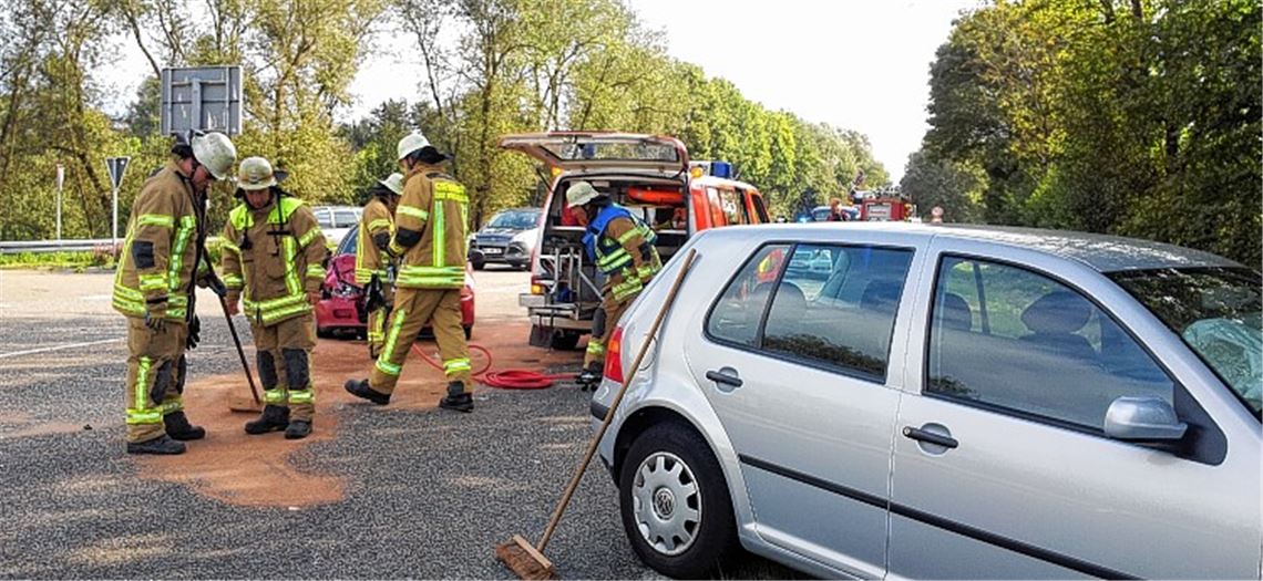 Schwerer Unfall auf der B10