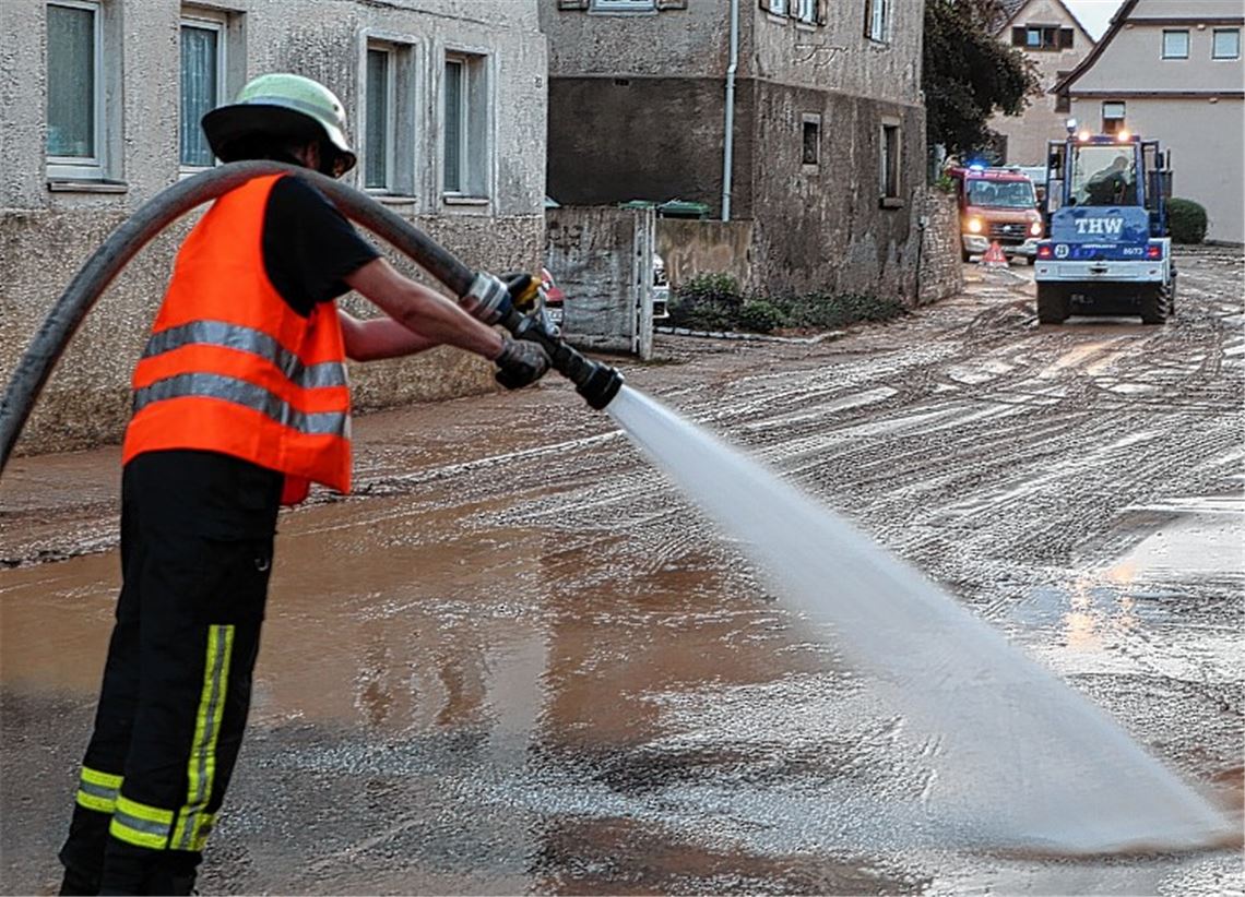 Starkregen-Einsatz belastet die Stadtkasse