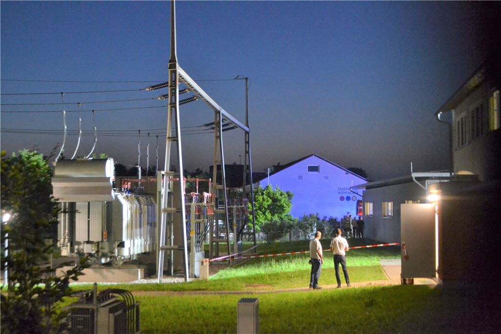 Myro Brand Umspannwerk