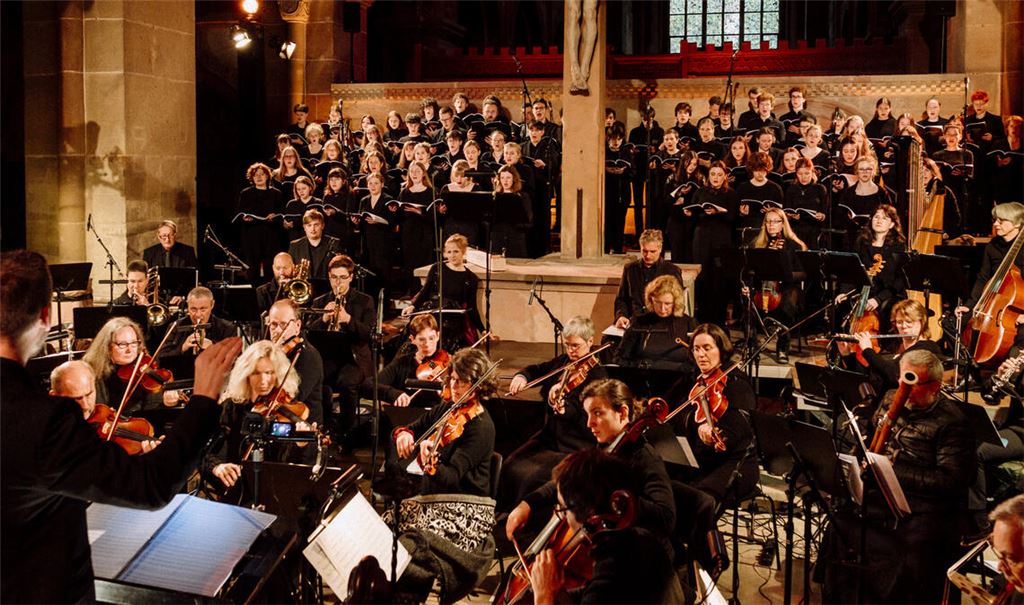 Sebastian Eberhardt hat nicht nur Konzerte organisiert, sondern auch selbst am Dirigentenpult gestanden. Fotos: Conrad Schmitz