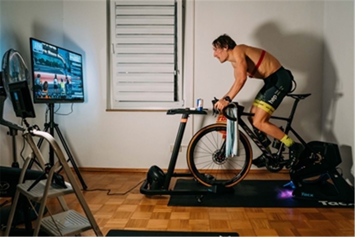 Sebastian Kienle trainiert hart dafür, damit er im Oktober bei der Ironman-Weltmeisterschaft auf Hawaii wieder eine Rolle spielen kann. Archivfoto: privat