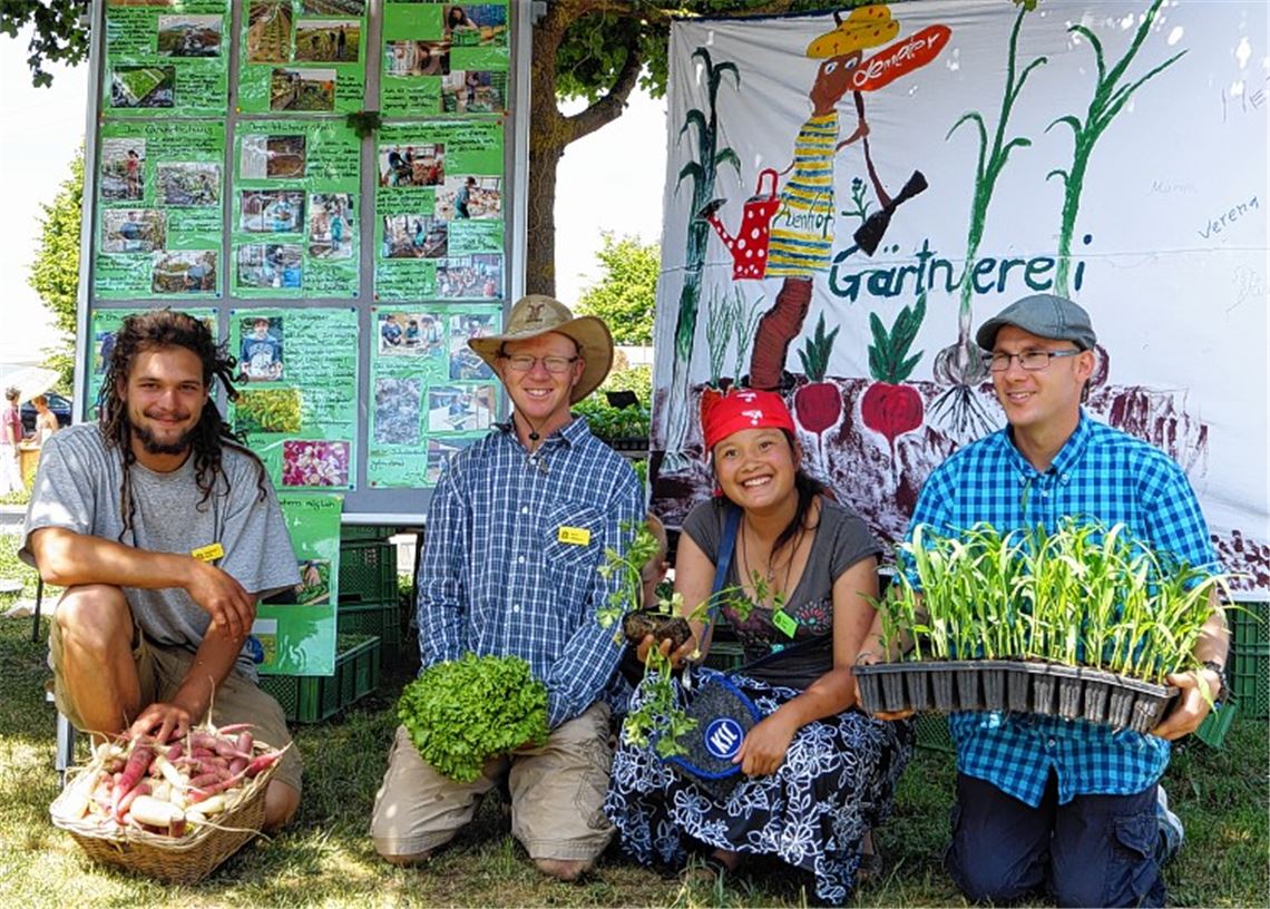 Hoffest lockt mit grüner Idylle