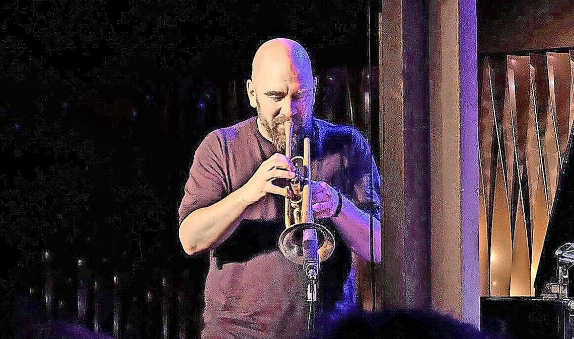 Sebastian Studnitzky beim Konzert im Bix