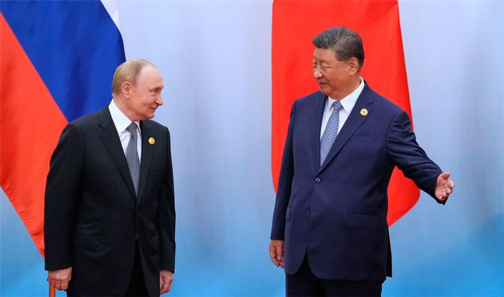 Sehen sich als Verbündete: Xi und Putin.