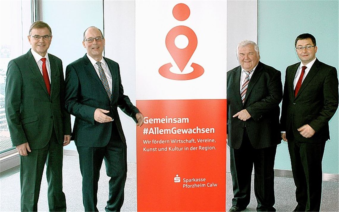 Sparkasse verbucht Zuwachsraten