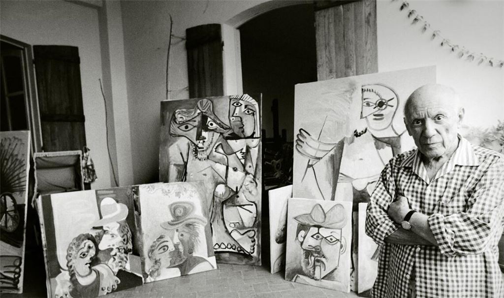 Sein Werk reizt Fälscher: Pablo Picasso 1971 in seinem Wohnhaus im südfranzösischen Mougins.