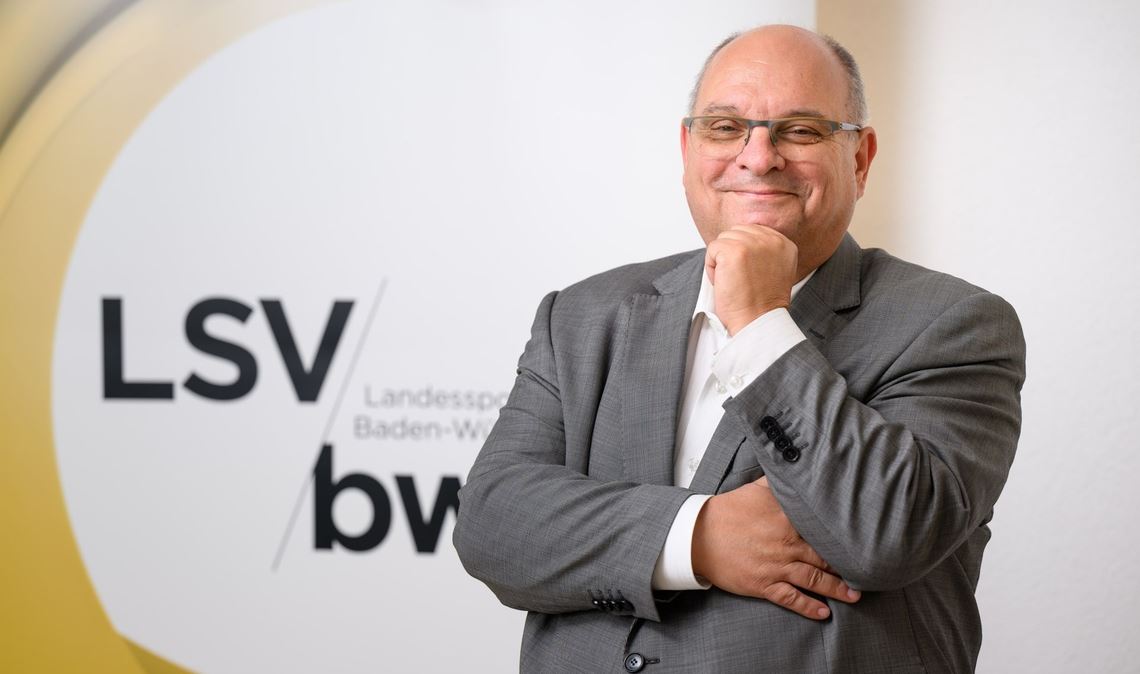 Seit 16. Juli 2022 ist Jürgen Scholz Präsident  des Landessportverbandes Baden-Württemberg und damit Nachfolger von Elvira Menzer-Haasis.