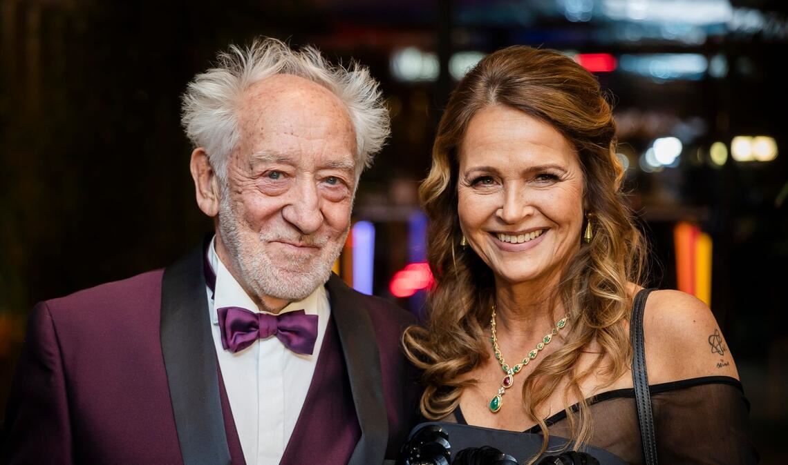 Seit 2022 verheiratet: Dieter Hallervorden und seine Frau Christiane.