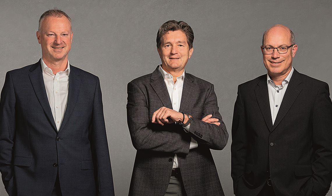 Seit 30 Jahren Teil von Craiss: Matthias Diehm (li.) und Jörg Schneider (re.) sind seit 1996 für das Unternehmen tätig und seit 2018 an der Seite von Michael Craiss Teil der Geschäftsführung. Foto: Craiss