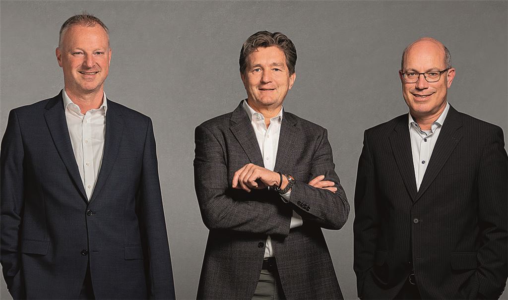 Seit 30 Jahren Teil von Craiss: Matthias Diehm (li.) und Jörg Schneider (re.) sind seit 1996 für das Unternehmen tätig und seit 2018 an der Seite von Michael Craiss Teil der Geschäftsführung. Foto: Craiss