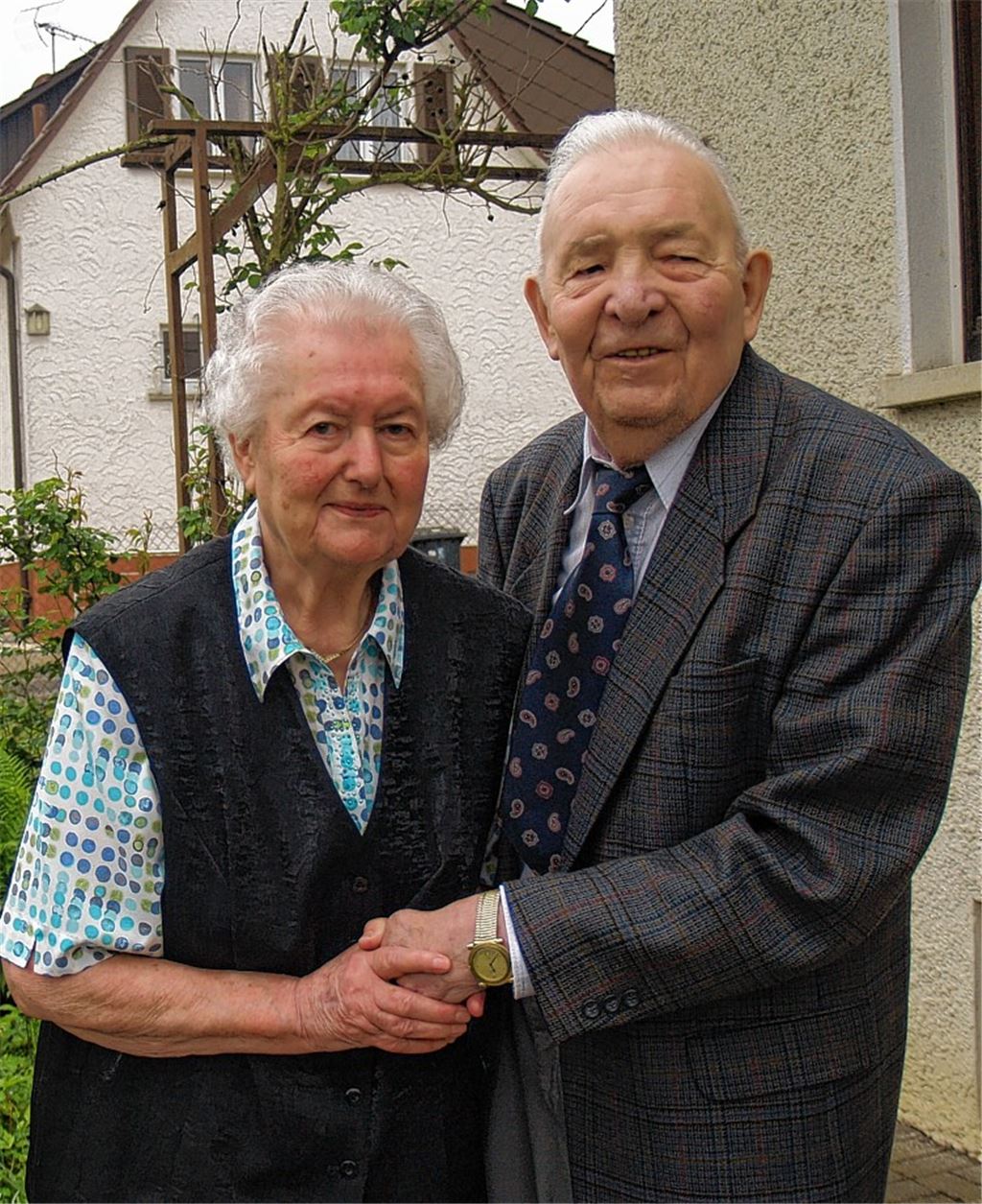 Seit 60 Jahren verheiratet: Gunda und Karl Arnold feiern Diamantene Hochzeit. Foto: Filitz