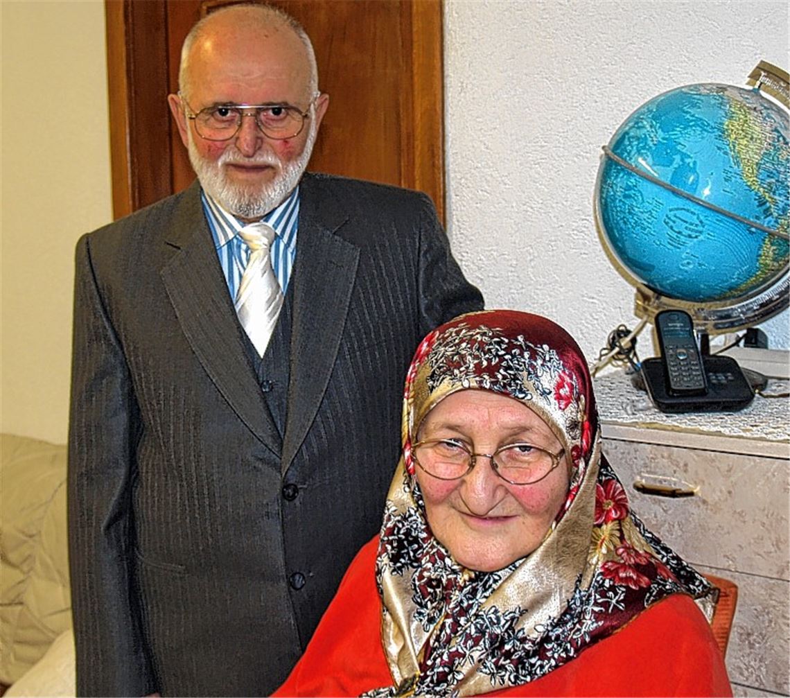 Seit 60 Jahren verheiratet: das Ehepaar Mürüvvet und Rasit-Sadan Cankal.
