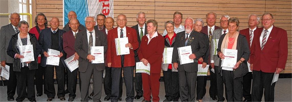 Engagement und Treue werden honoriert