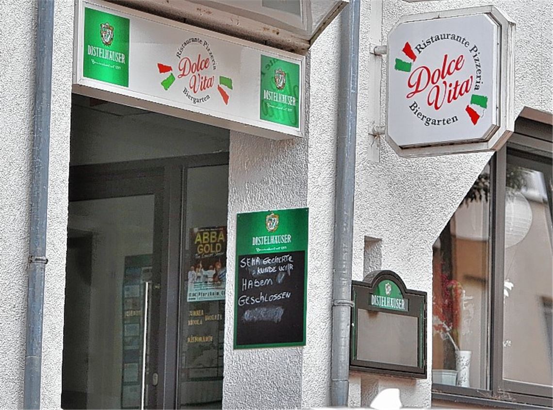 „Dolce Vita“ stellt den Betrieb ein