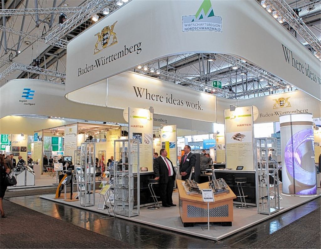 Seit Jahren präsentiert sich die Wirtschaftsregion Nordschwarzwald mit einem Gemeinschaftsstand auf der Hannover Messe. Foto: privat