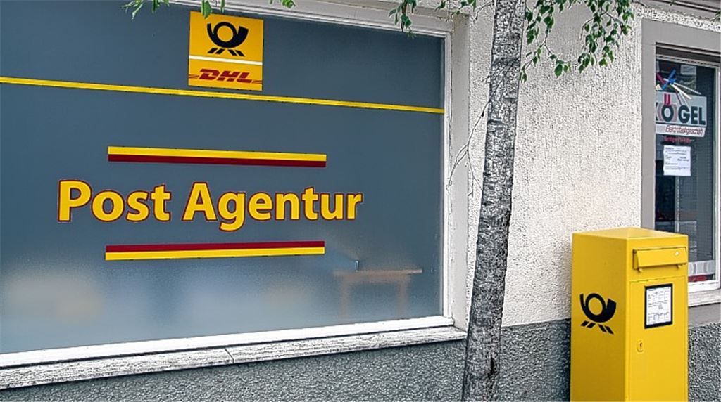 Seit Mitte Dezember geschlossen: die einstige Postagentur in Dürrmenz.