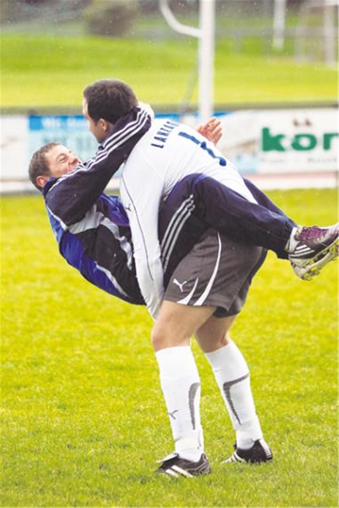 Seit Monaten herrscht bei den Nullachtern Hochstimmung: Egal ob in Pflichtspielen oder Testbegegnungen, es läuft wie geschmiert. Foto: Fotomoment