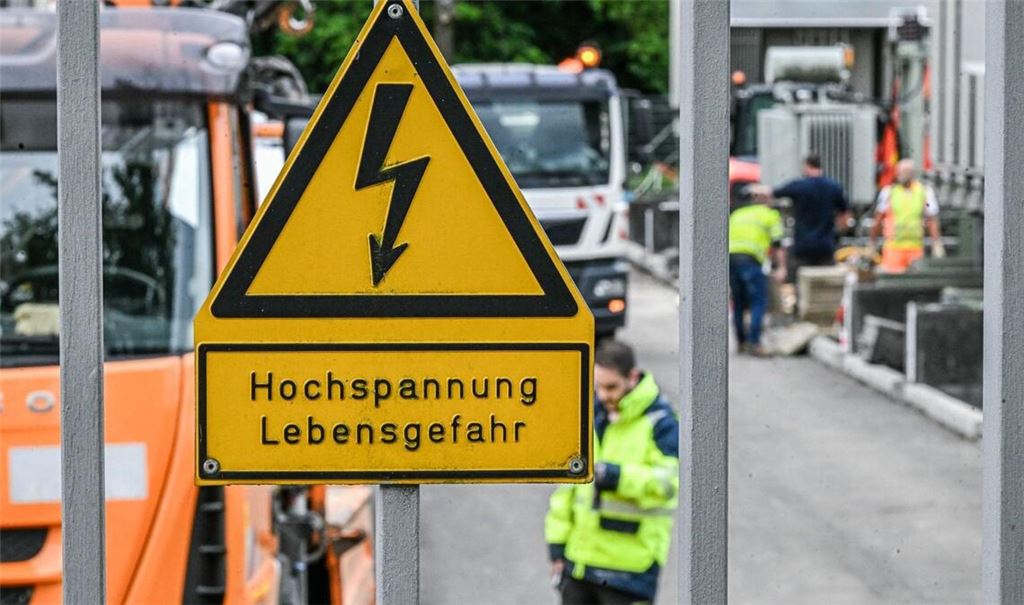 Seit Montag wurde fieberhaft an der Wiederherstellung der Versorgung gearbeitet.