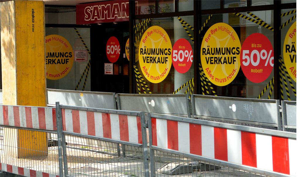 Seit Samstag ist das Kaufhaus Sämann endgültig geschlossen. Fotos: Stahlfeld