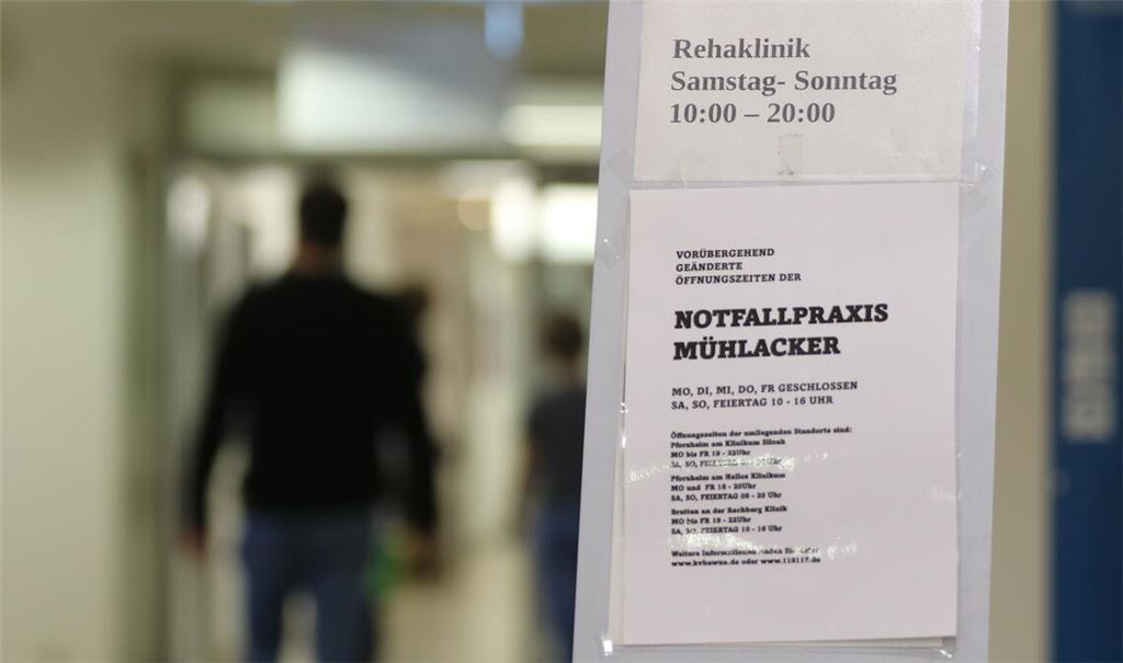 Seit September 2023 hat die Notfallpraxis in Mühlacker „vorübergehend“ nur noch eingeschränkt am Samstag und an den Sonn- und Feiertagen geöffnet. Foto: Archiv