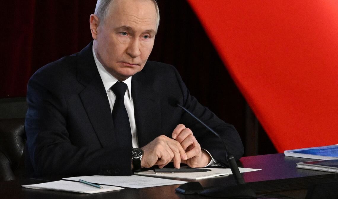 Seit Wochen sinken die Zustimmungswerte für Kremlchef Wladimir Putin. (Archivbild)