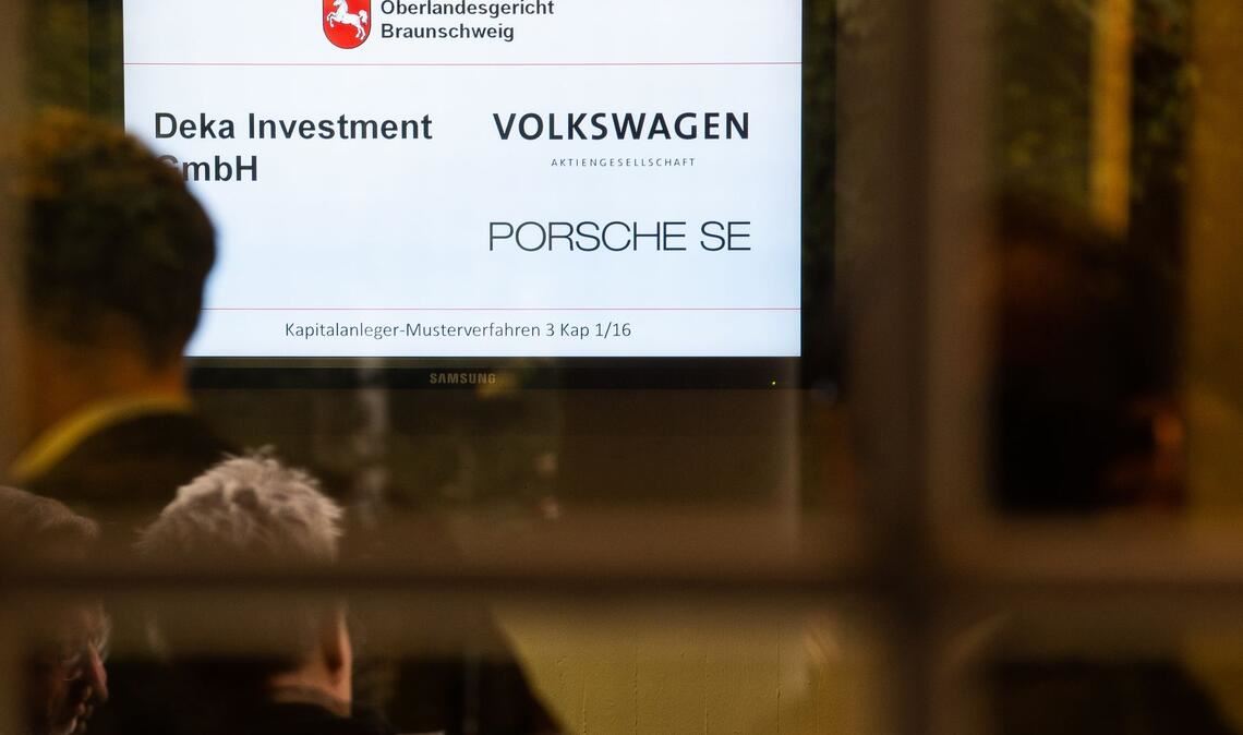 Seit acht Jahren fordern Investoren vor Gericht eine Milliarden-Entschädigung für Kursverluste nach dem Dieselskandal. (Archivbild)