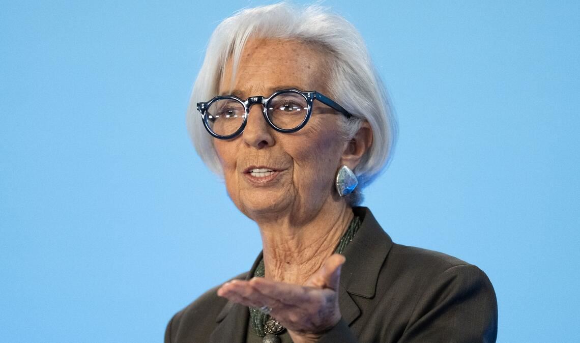 Seit dem 1. November 2019 führt die Französin Christine Lagarde die EZB. Ihre achtjährige Amtszeit endet regulär Ende Oktober 2027. (Archivbild)