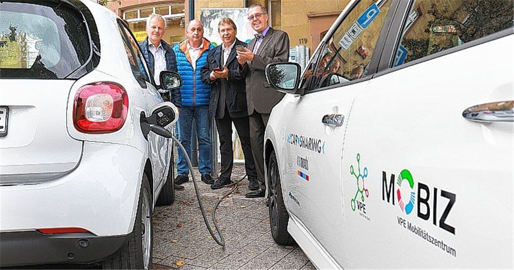 E-Car-Sharing ergänzt Angebot am Bahnhof