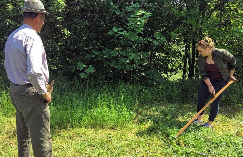 Das Dach gedengelt, angelegt – und los!