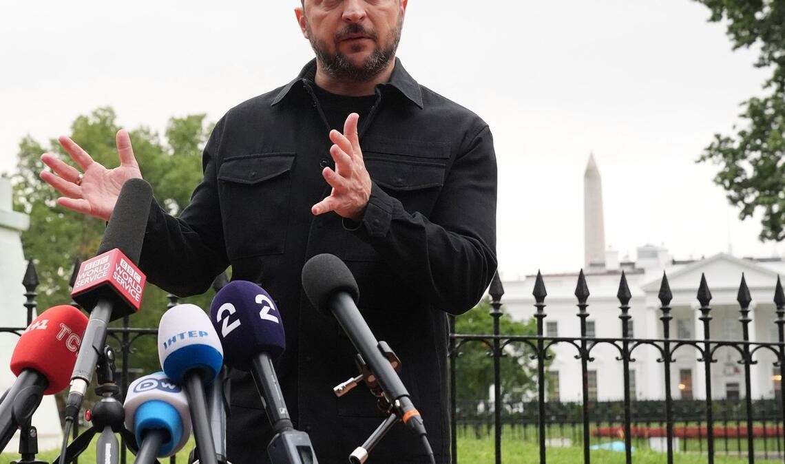 Selenskyj deutet mehr Angriffe an. (Archivbild)