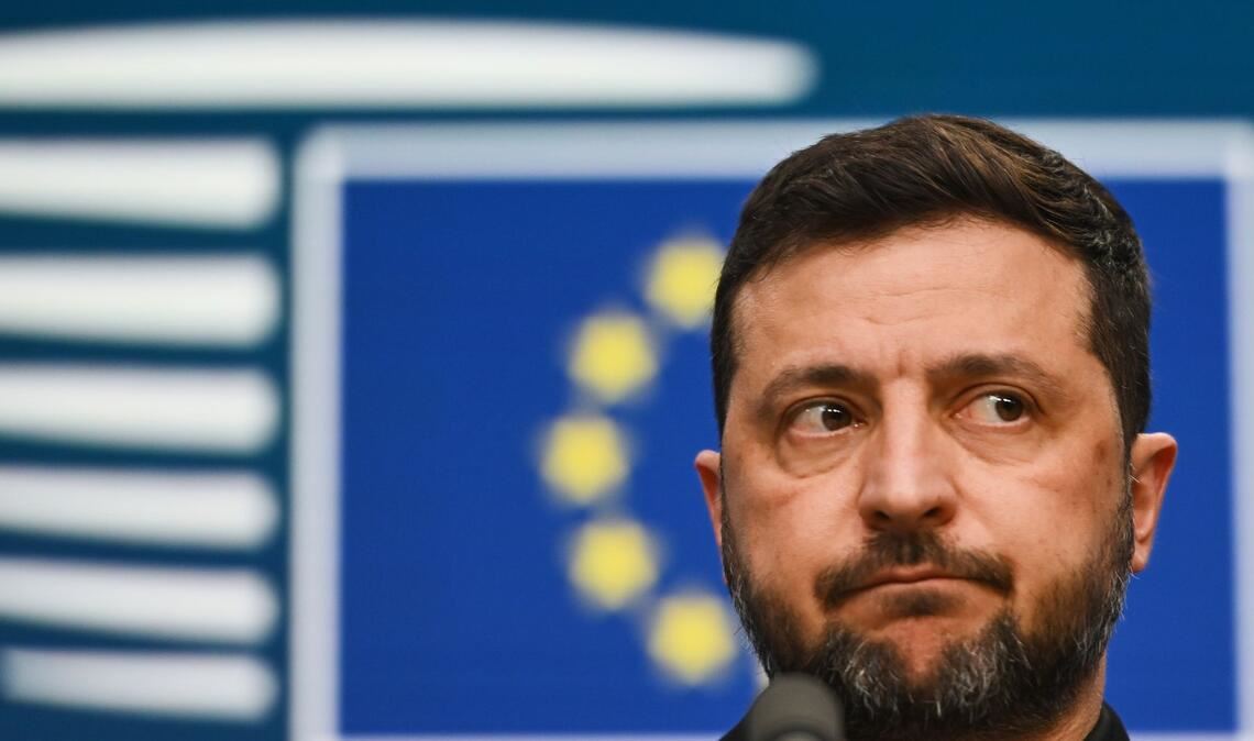 Selenskyj forderte eine Ausweitung der Sanktionen.