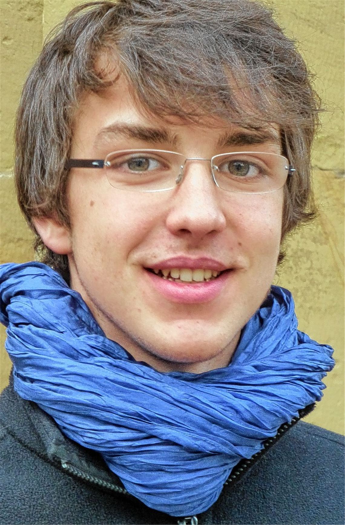 Seminarist Daniel Weissert schildewrt eine Schulstunde der nicht alltäglichen Art