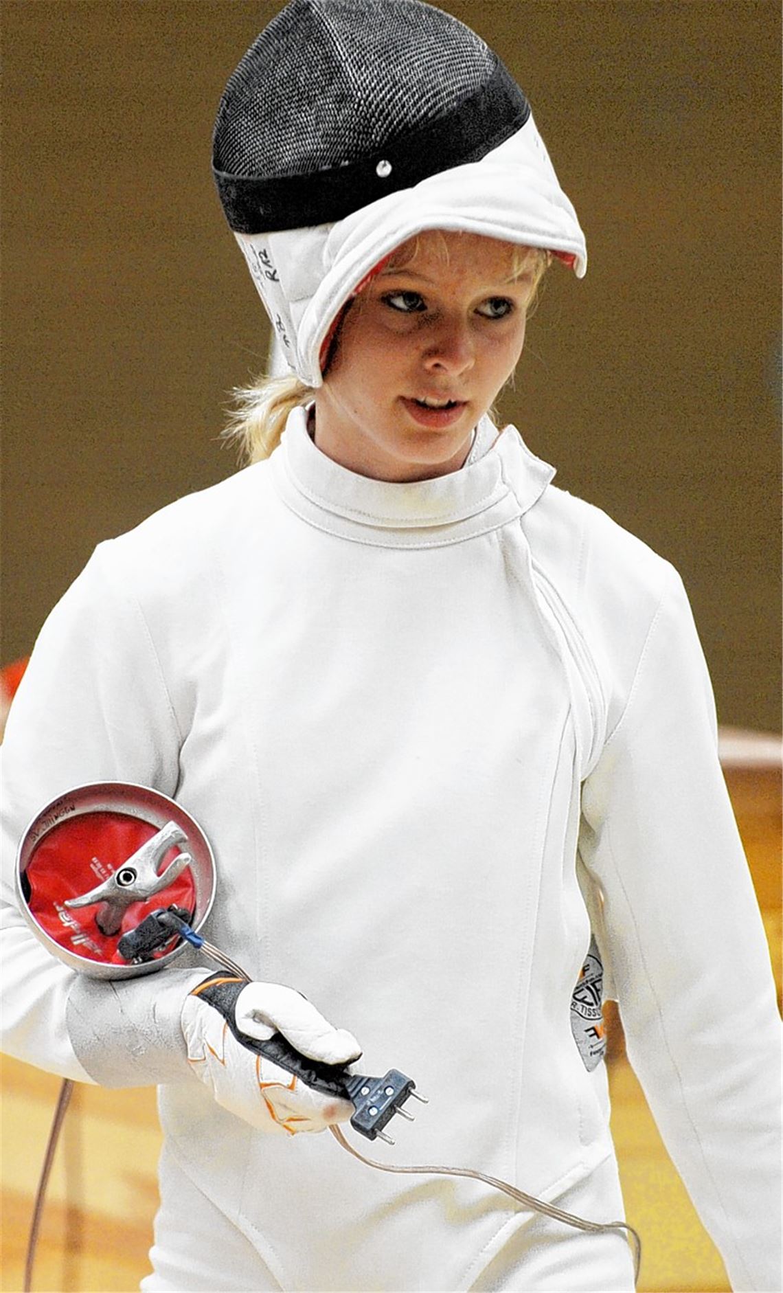 Setzt ihre Attacken mit Bedacht: Karina Mantai. Archivfoto: Fotomoment