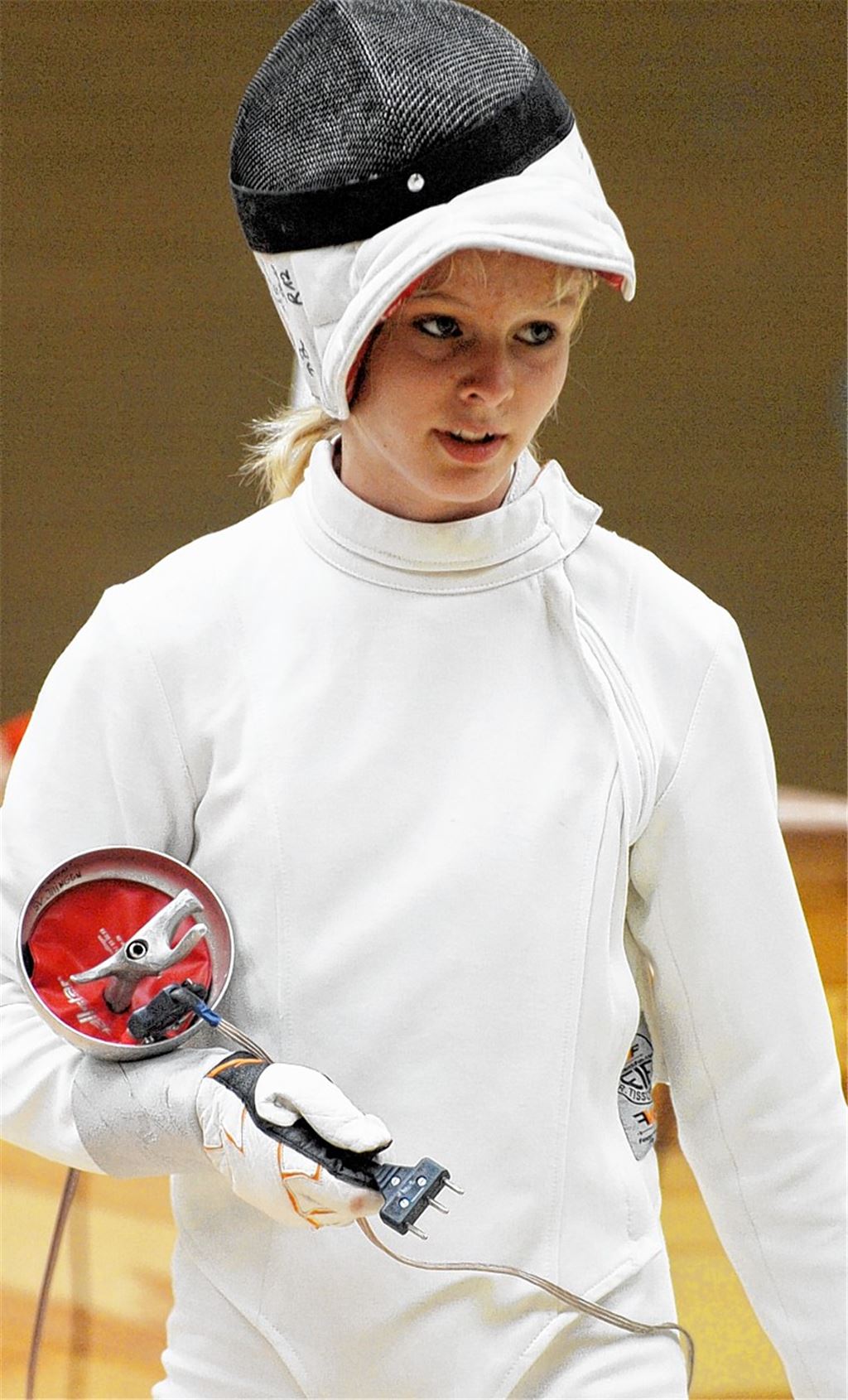 Setzt ihre Attacken mit Bedacht: Karina Mantai. Archivfoto: Fotomoment