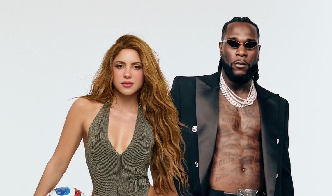 Shakira und der nigerianische Musiker Burna Boy steuern den offiziellen WM-Song "Dai Dai" bei. (Handout)