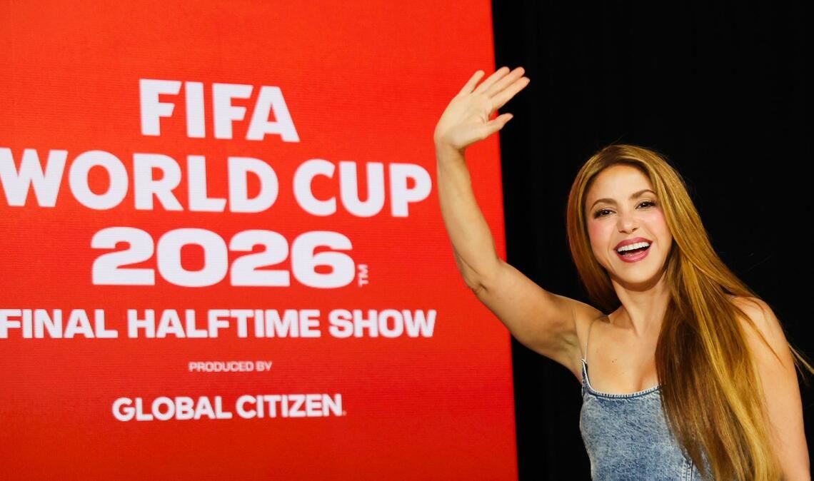 Shakira wird auch bei der ersten Halbzeitshow eines WM-Finales auftreten. (Archivbild)